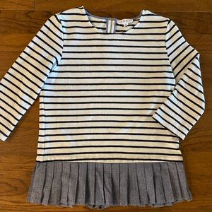 THML Long Sleeve Striped Top
